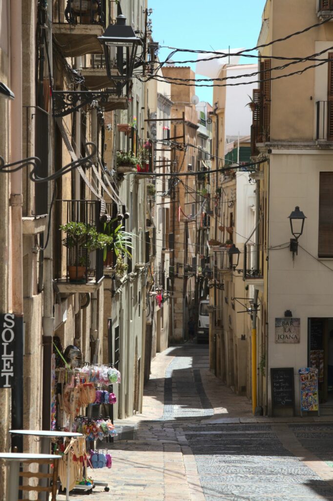Kleine Gassen innerhalb von Tarragona