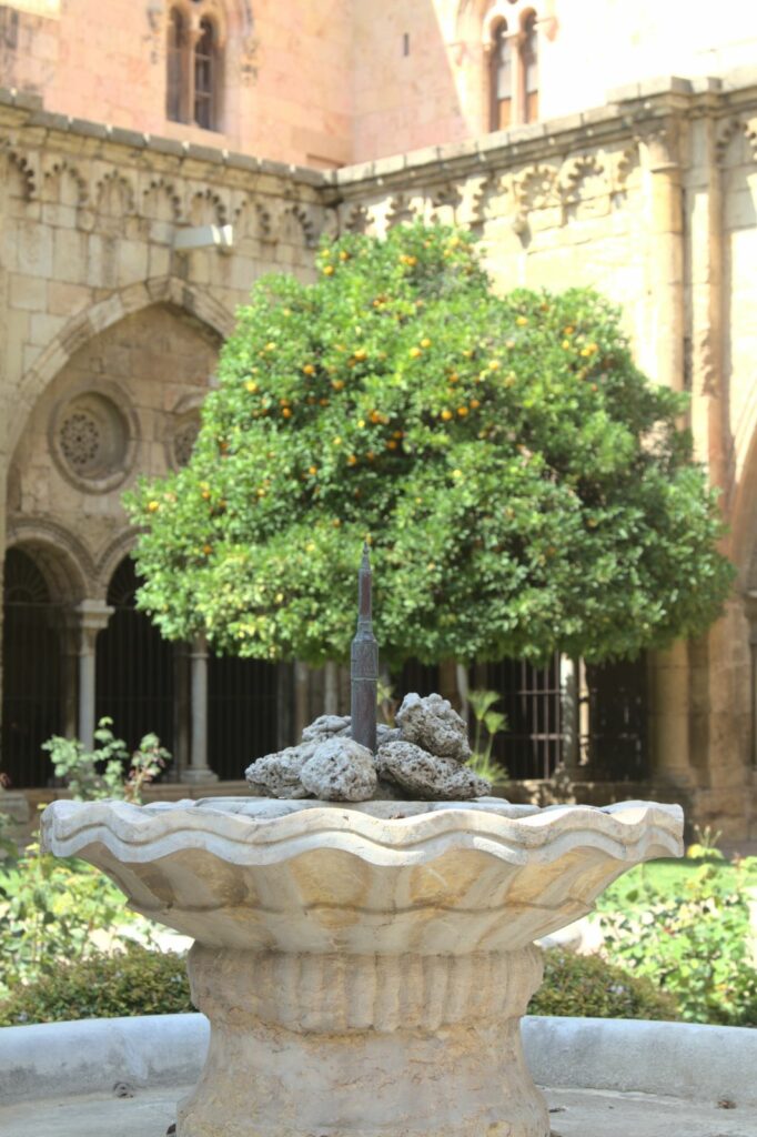 Innenhof der Kathedrale in Tarragona