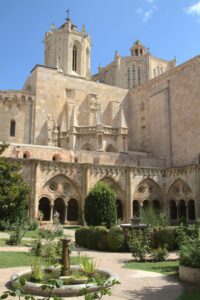 Innenhof der Katherdrale von Tarragona
