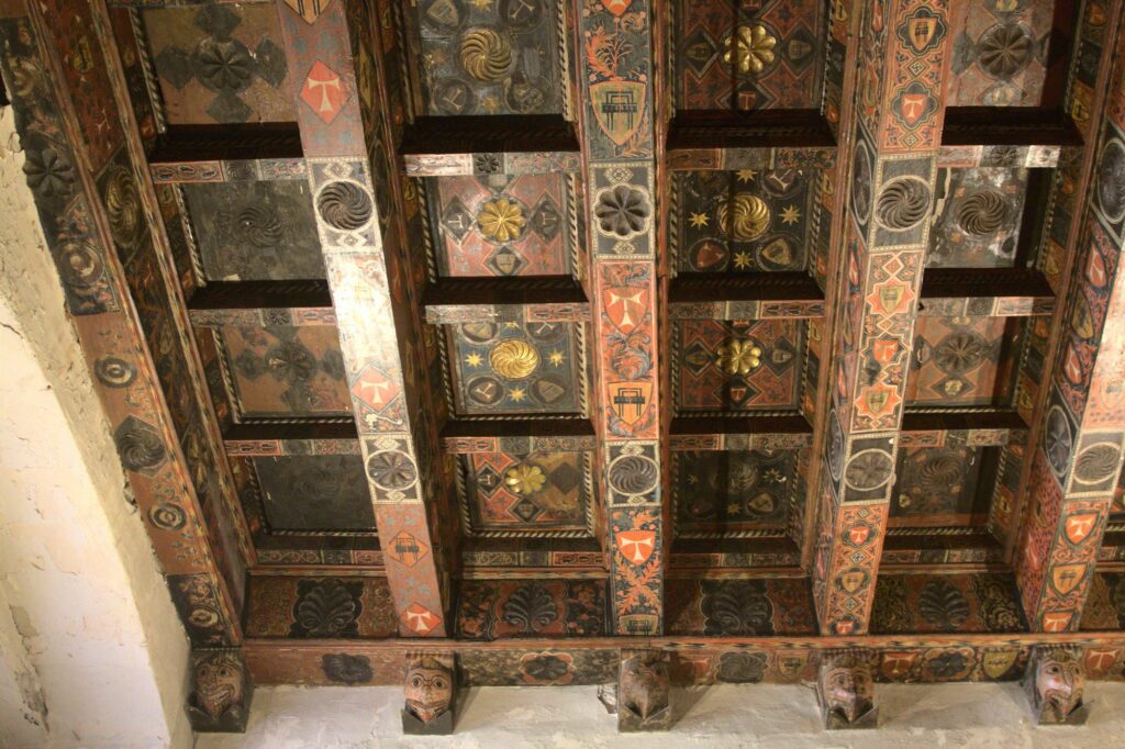 Deckenbemalung Kathedrale in Tarragona