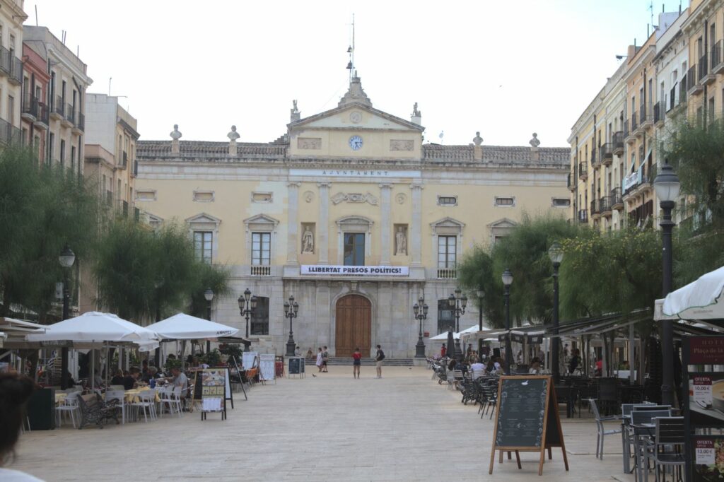 Plaza de la Font / Rathaus  von Tarragona